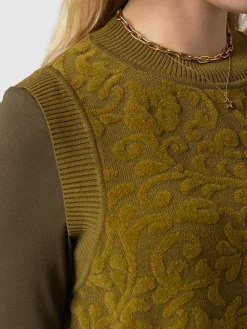 Outlet Saint and Sofia Wren Sleeveless Knit - Olive